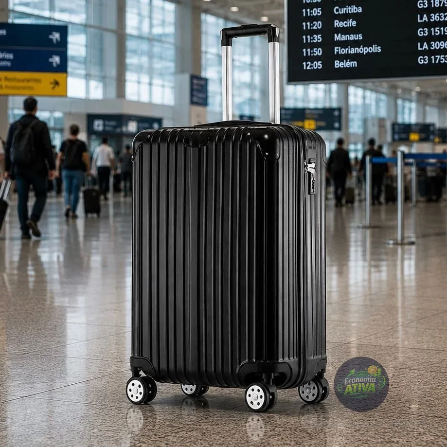 Mala Para Viagem Bordo Pequena De Mão Novos Com Rodinhas 360