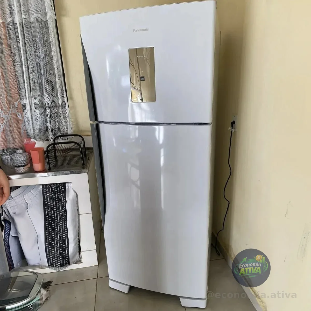 Geladeira Panasonic Bt56pd4w Branca 435l A
