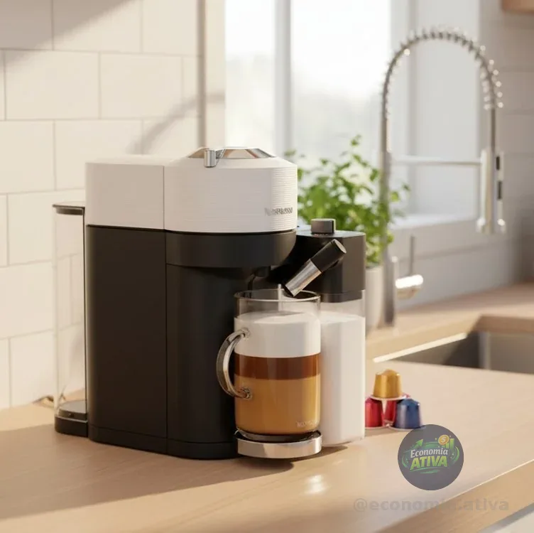 Cafetera Nespresso Corrente Doméstica Gdv5br Branco 220v
