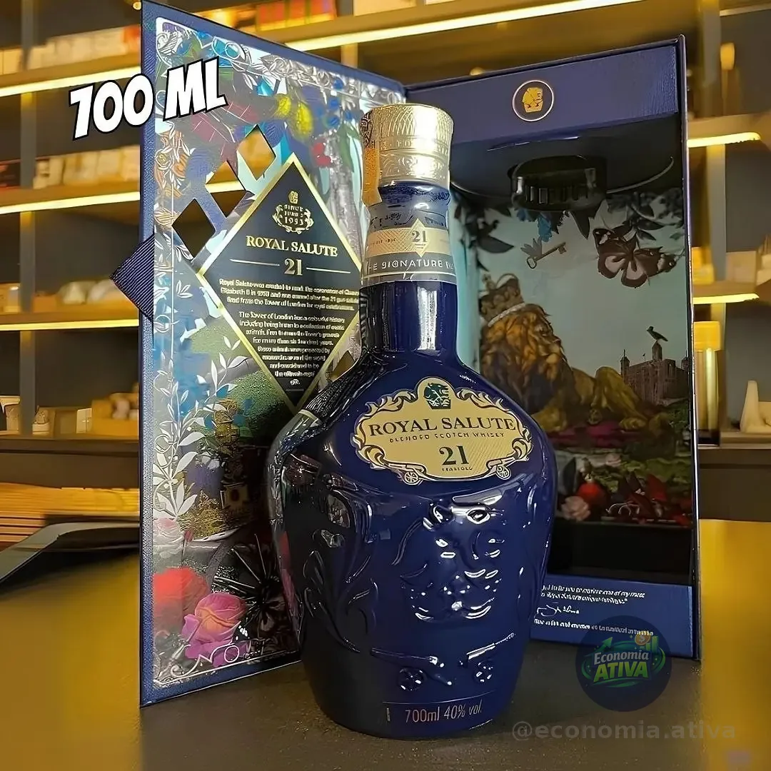 Whisky Royal Salute 21 anos The Signature Blend Escocês - 700 ml