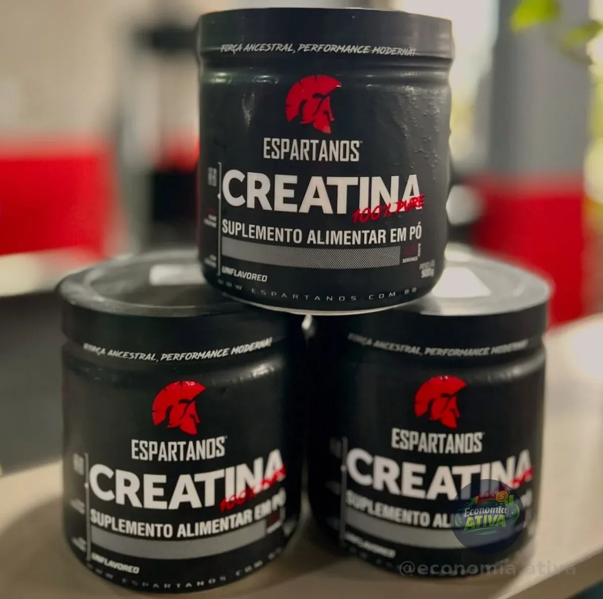 CREATINA DOS ESPARTANOS 💪🏋️‍♂️ pote de 500g