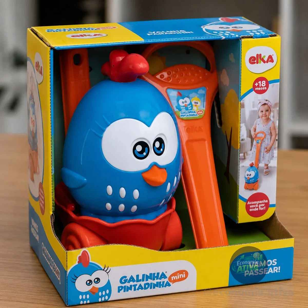 Vamos Passear Galinha Pintadinha - Elka Azul