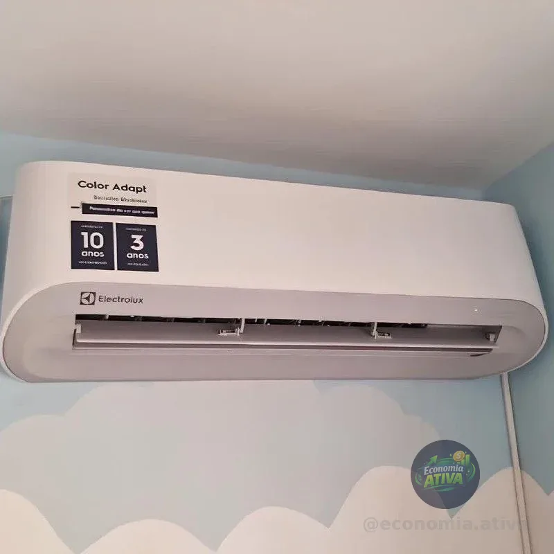 Ar-condicionado Electrolux Split Inverter 9.000 Btus Color Adapt Wi-fi Só Frio Cor Branco 220v