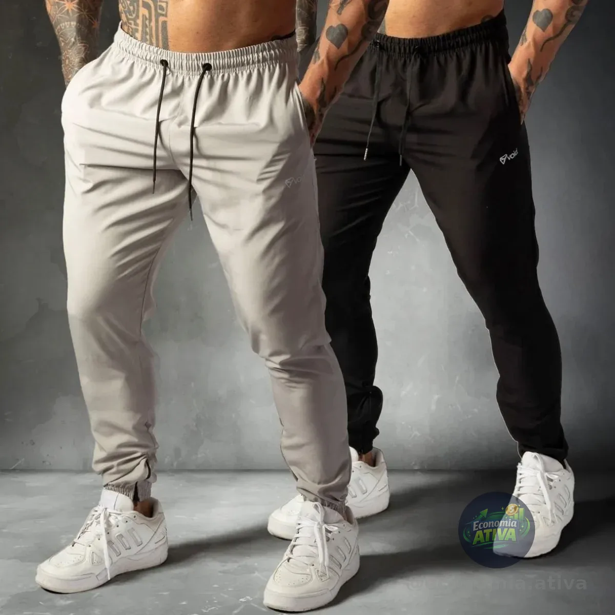 JOGGER É SÓ PRA QUEM TEM ESTILO, kit com 2