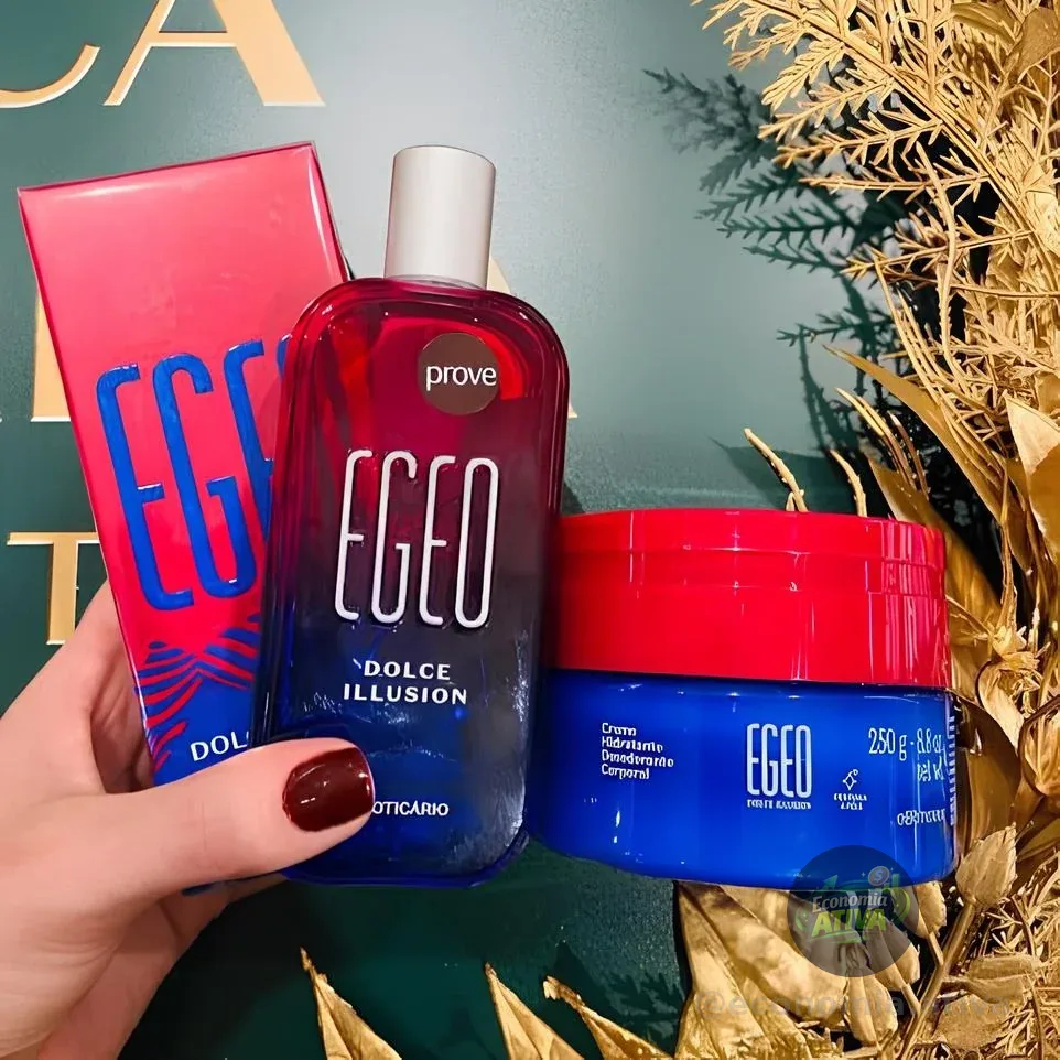 Combo Egeo Dolce Illusion: Desodorante Colônia 90ml + Creme Desodorante Corporal 250g