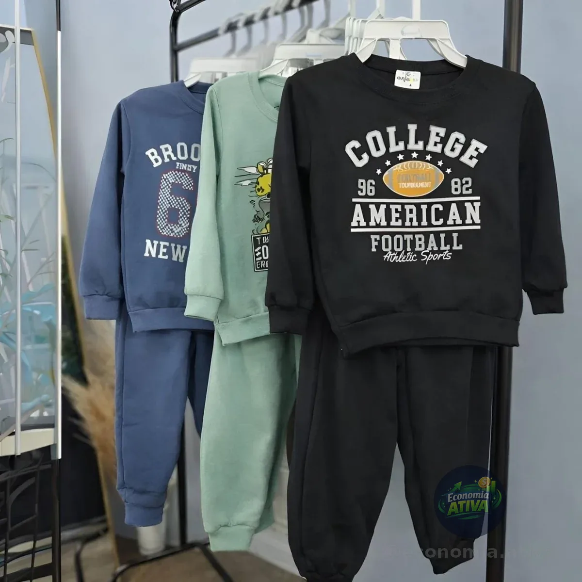 Kit 6 Peças Inverno Meninos Infantil  Conjunto Com Desconto