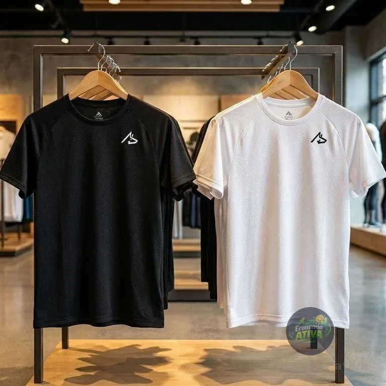 Kit 2 Camisetas Dry Wolf Alpha