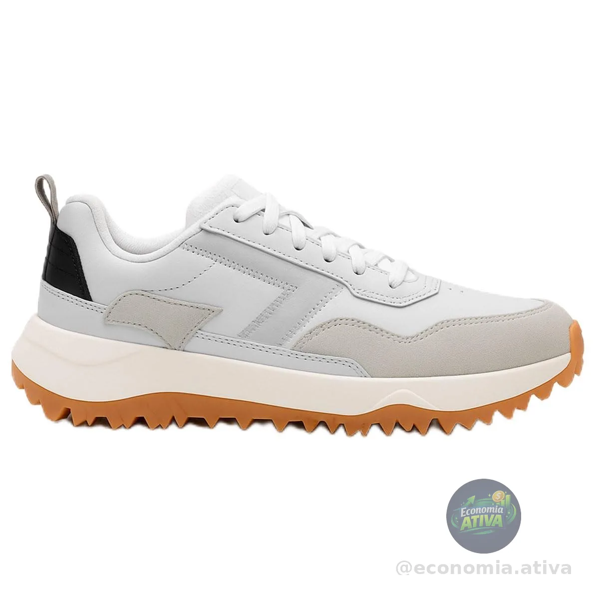 Tênis Sandrini Spryte Masculino Urbano Confortável De Couro