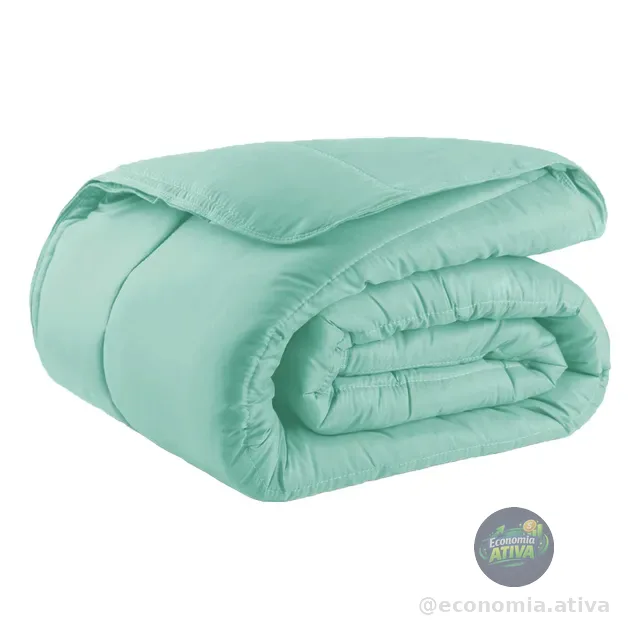 Edredom Casal Queen 400 Fios Dupla Face Grosso Hotel Oferta