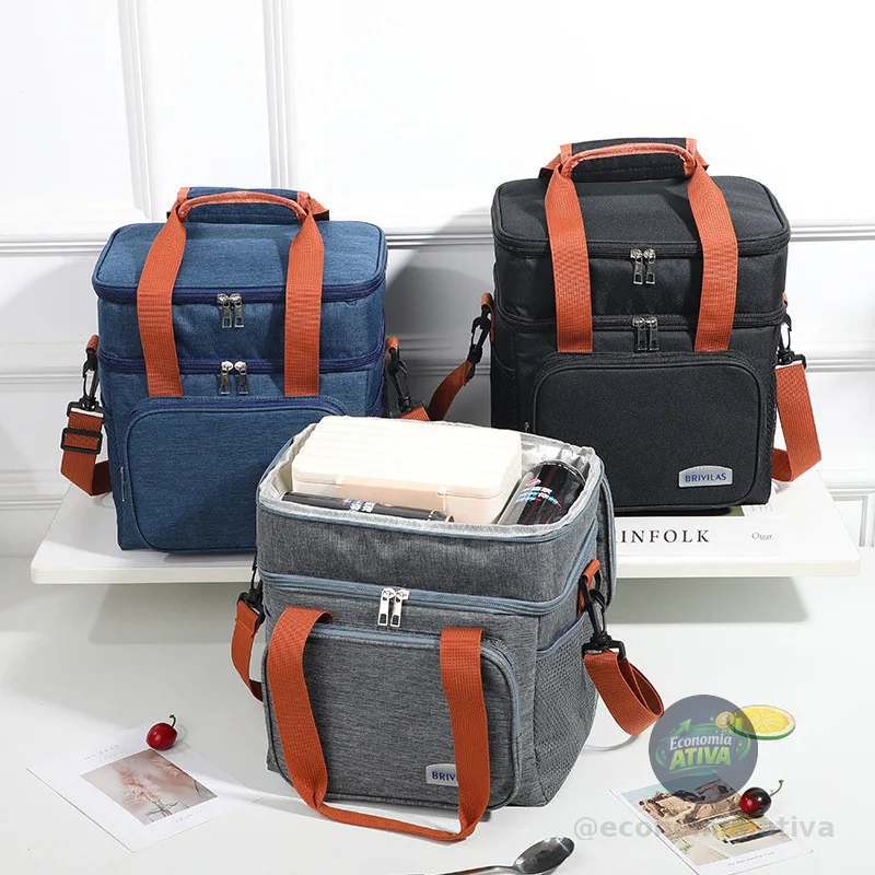 Bolsa Térmica De Grande Capacidade De Alta Qualidade Adequada Para Viagens De Piquenique Na Praia