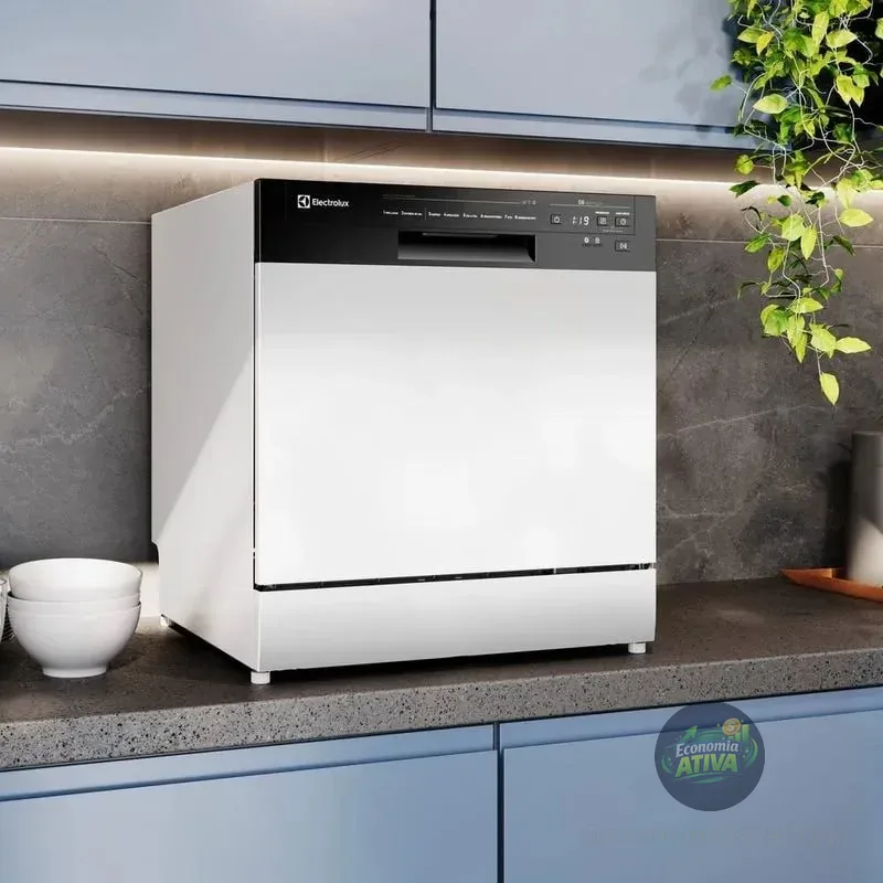 Electrolux Lava-Louça Electrolux 8 Serviços Branca com Programa Lava & Seca 50 min (LB08E) 127V