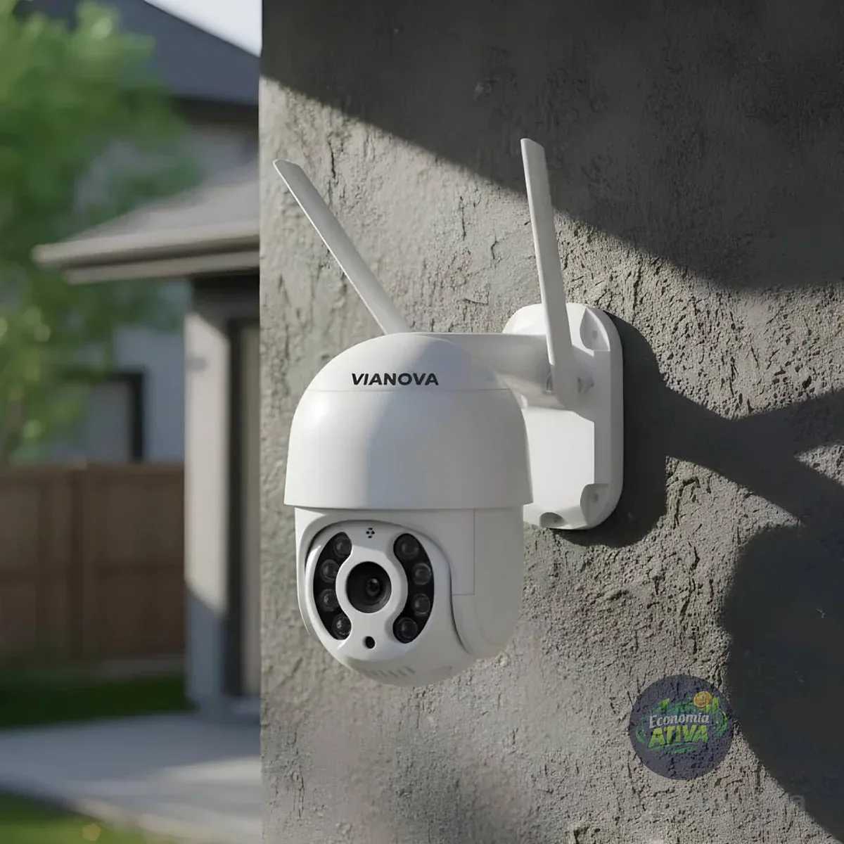 Camera Segurança Wifi Yoosee Mini Dome Full Hd Vianova Branco