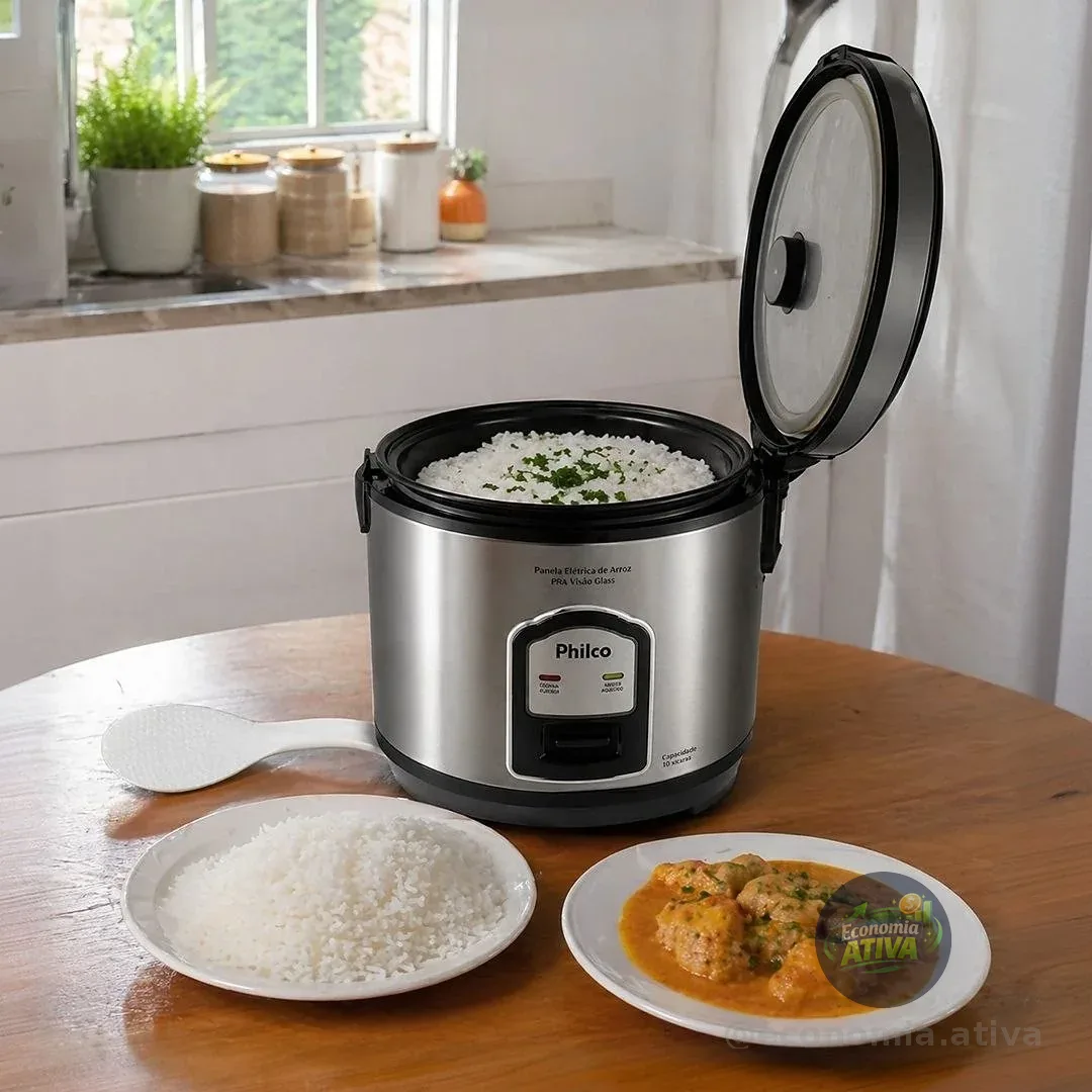 Panela de Arroz Elétrica 5 Xícaras Philco PH5P - 110V - AliExpress 15