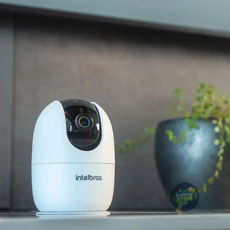 Câmera Inteligente Visão 360° Im4 C Intelbras Branco