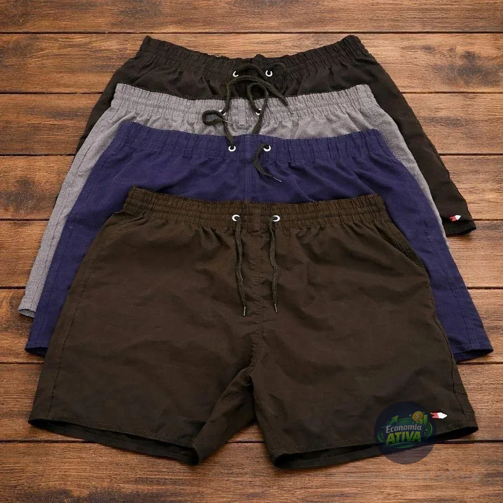 TACTEL É CONFORTÁVEL DEMAIS, shorts Sandrini