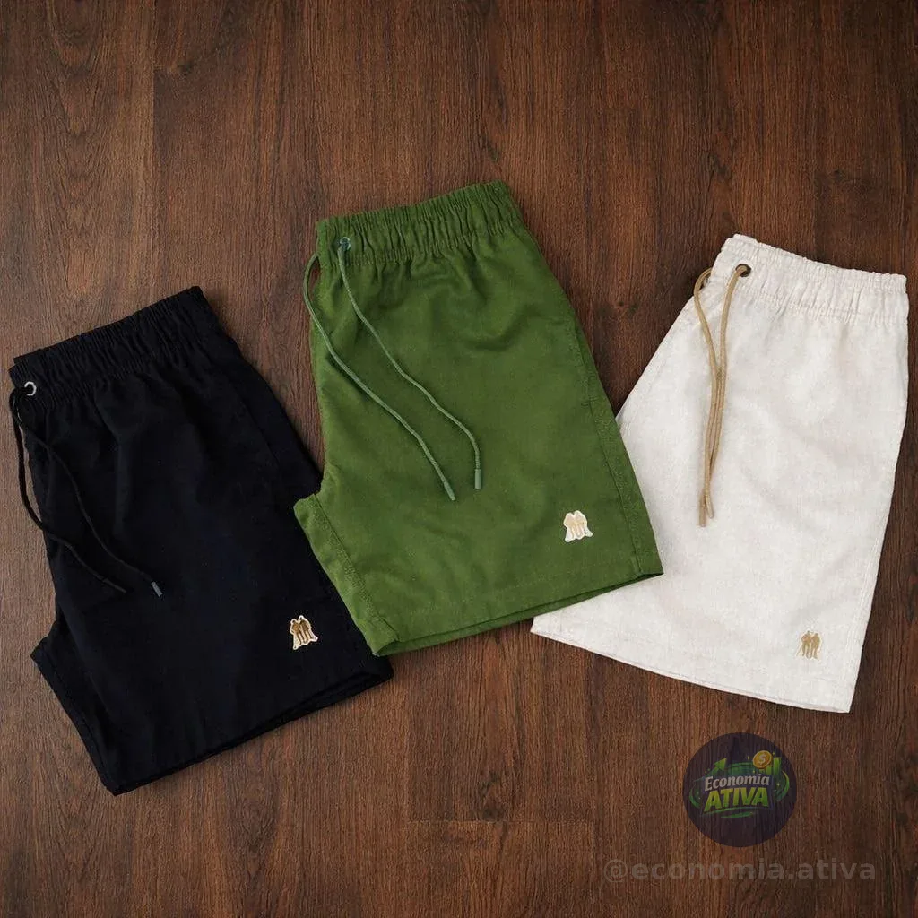 Short Vôlei Masculino Polo Wear Preto M