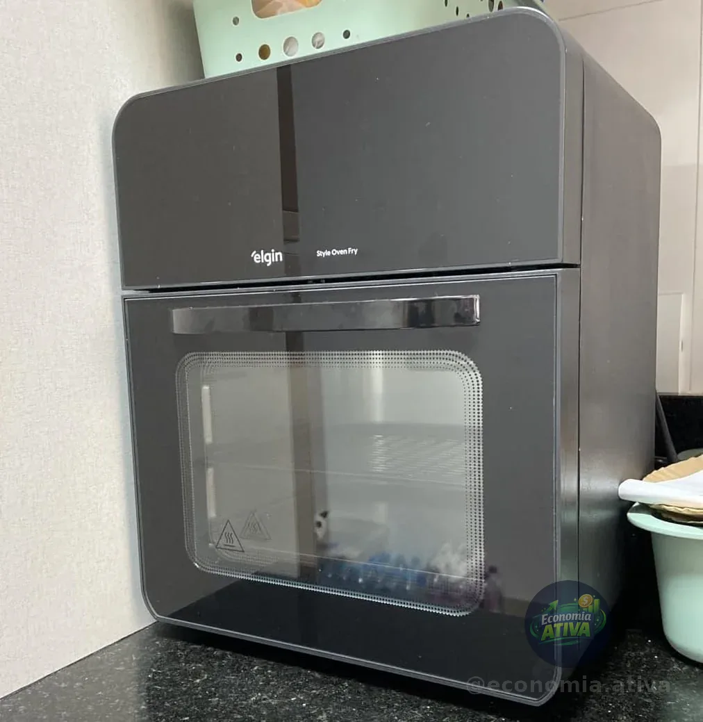 Fritadeira e Forno Elétrico Style Oven Fry 3 em 1 Elgin - 10 Litros, 220V