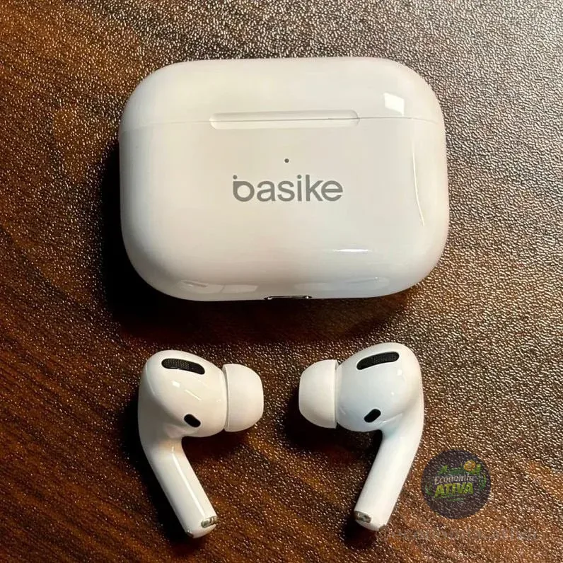 Basike Fone De Ouvido Sem Fio Bluetooth Para Bluetooth 5.3 Branco