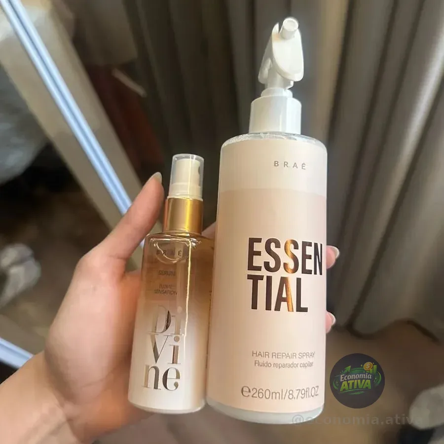 Braé Kit Essential 260ml + Divine Plume (2 Produtos)