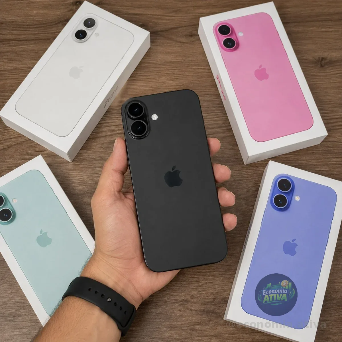 iPHONE 16 PLUS COM 256GB ‼️ ESSE É RARIDADE POR AQUI NO GRUPO 😲