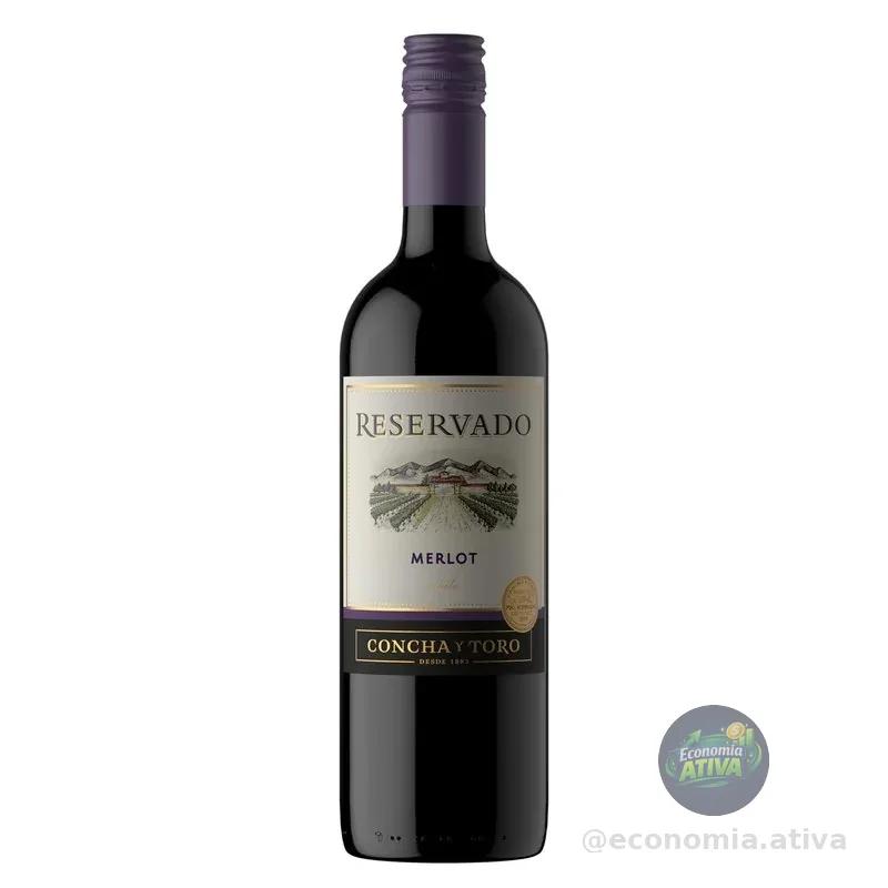 Concha y Toro Reservado Vinho Chileno Merlot 750ml