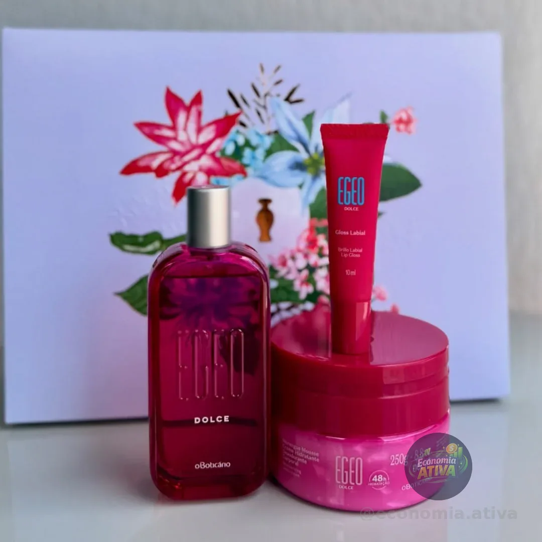 Kit Presente Egeo Dolce O Boticário Feminino Original