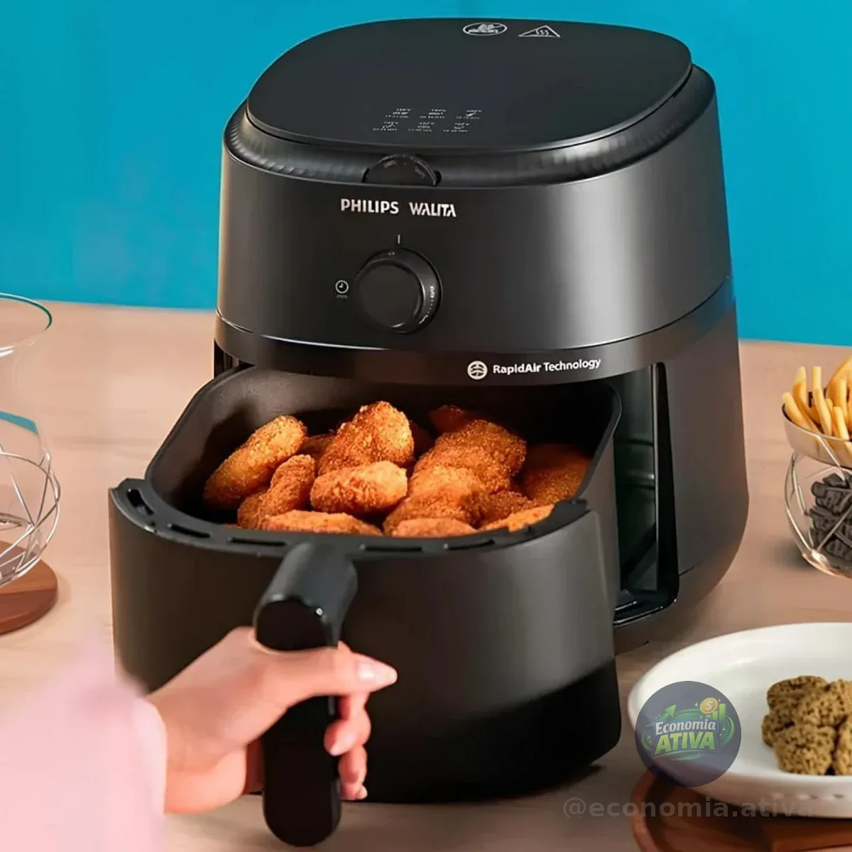 Fritadeira Airfryer Série 1000 Xl Na130/09 Preto 220v