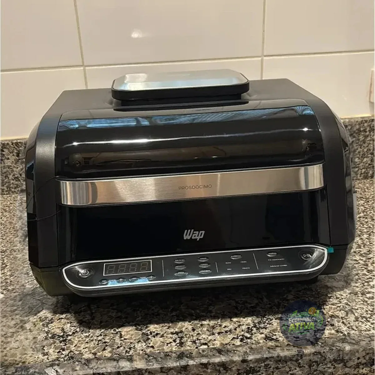 Fritadeira Elétrica Air Fryer Wap Barbecue Heat Wc Ab1030 Wap Preto 220v