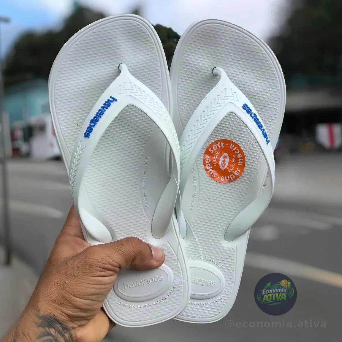 Chinelo Havaianas Masculino Top Max Comfort Anatômica Macia
