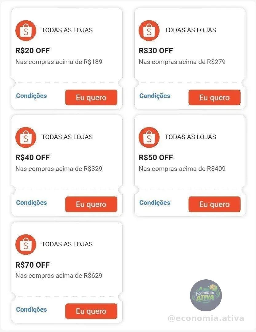 Cupom de Desconto Shopee 2026
