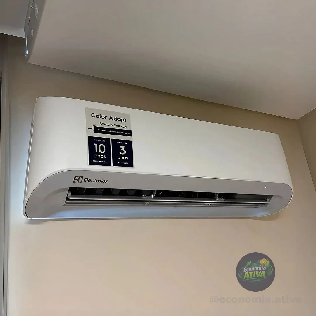ESSE É PRA GELAR A CASA INTEIRA 🥶 18K BTUs ELECTROLUX