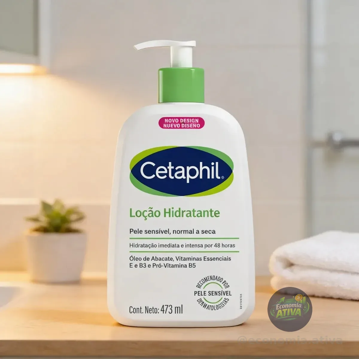 Cuidado Corpo Loção Hidratante Corpo E Rosto 473ml Cetaphil Neutra