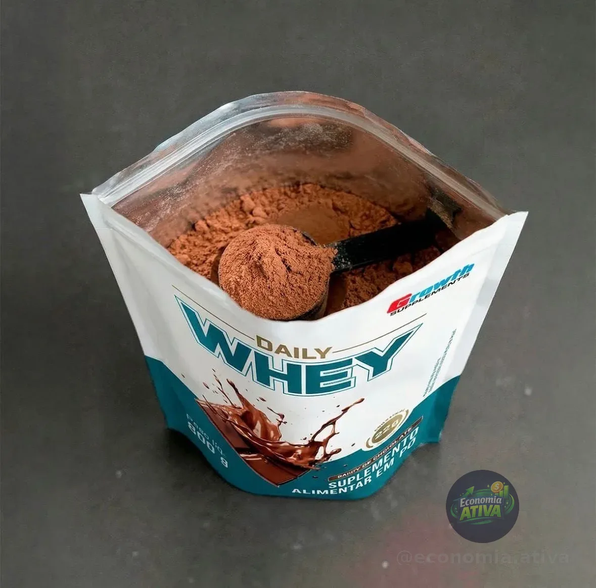 Daily Whey Protein 800g Growth Supplements Chocolate