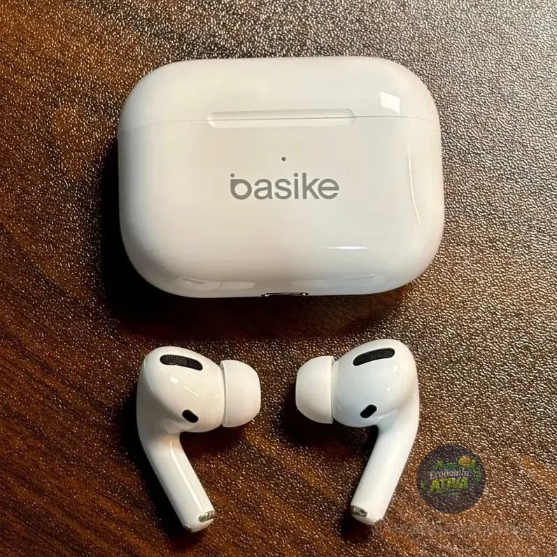Basike Fone De Ouvido Sem Fio Bluetooth Para Bluetooth 5.3 Branco