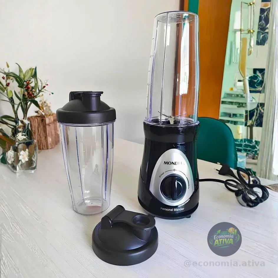 Liquidificador Mondial Personal Blender 300W Preto 127V DG01