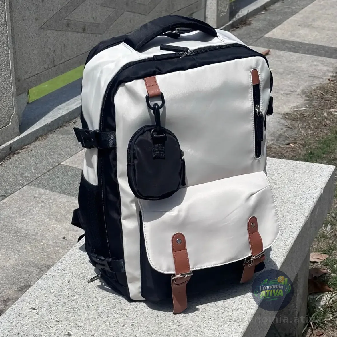 Mochila Viagem Executiva Grande Impermeável Notebook