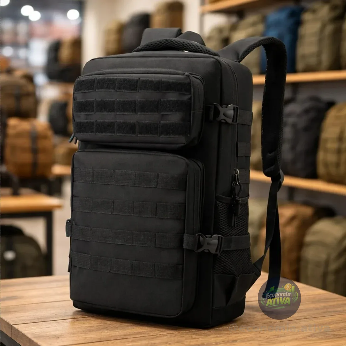Mochila Tática Militar Impermeável 30 Litros Super Reforçada