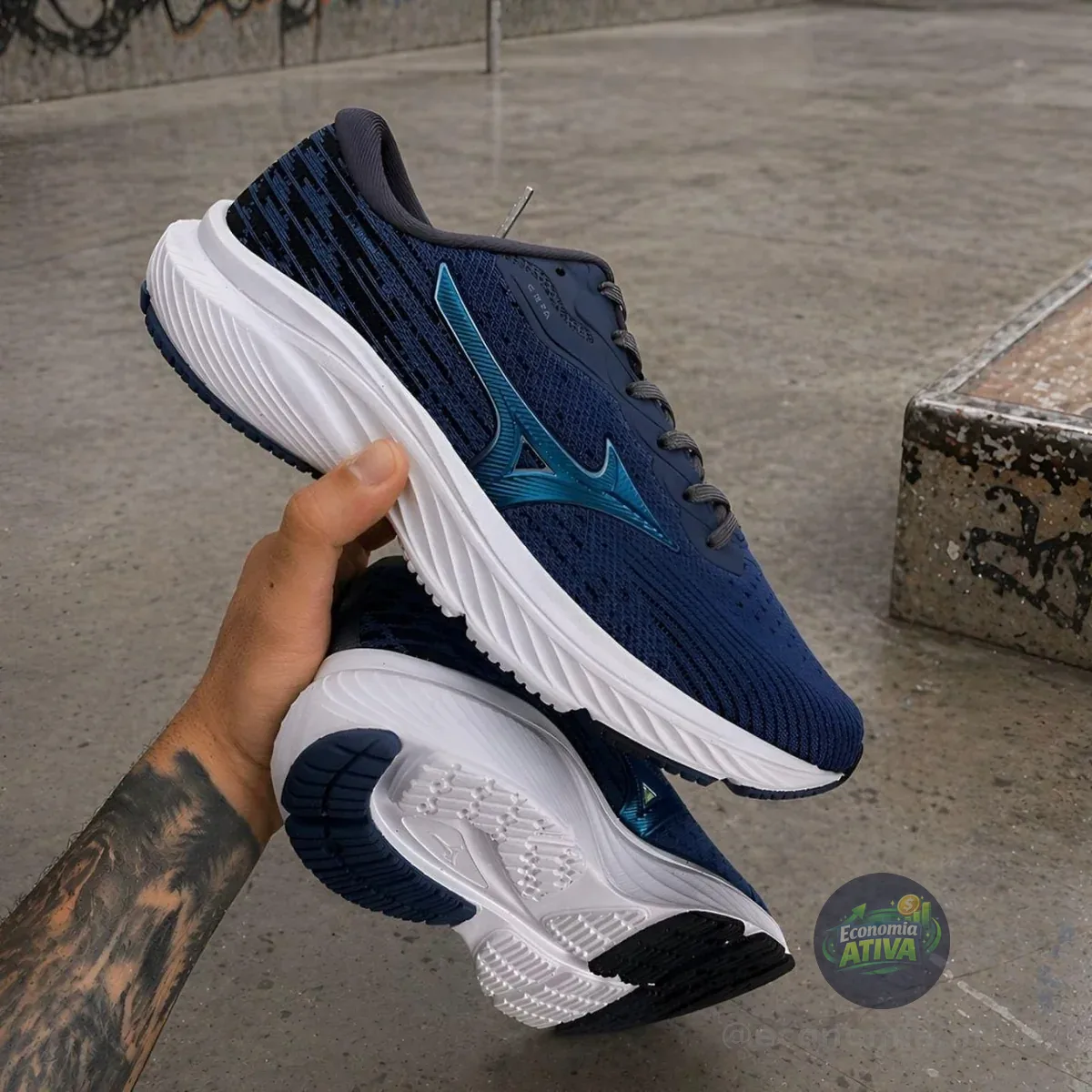 Tênis De Corrida Masculino Mizuno Goya