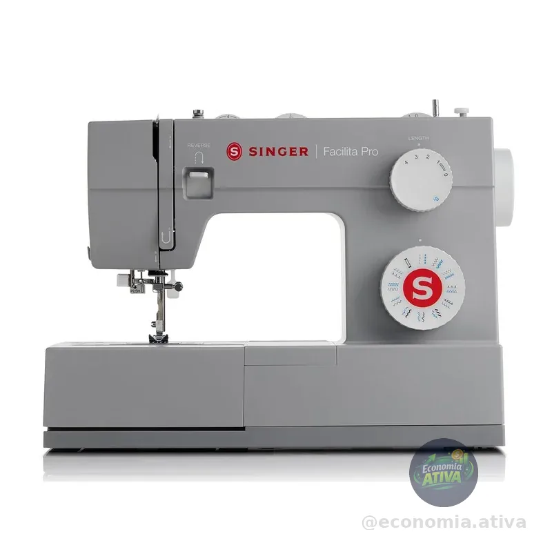 Máquina de Costura Singer Facilita Pro 4423, Mecânica, 127V, 23 Pontos, Motor Potente, Estrutura Metálica, 1100 ppm