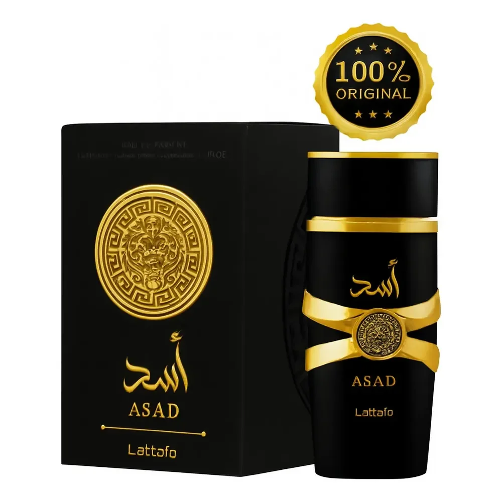 Perfume Lattafa Asad 100ml Eau De Parfum Árabe