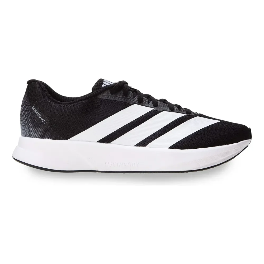Tênis De Corrida Feminino Duramo Rc 2 adidas Preto E Branco Liso 41 Br