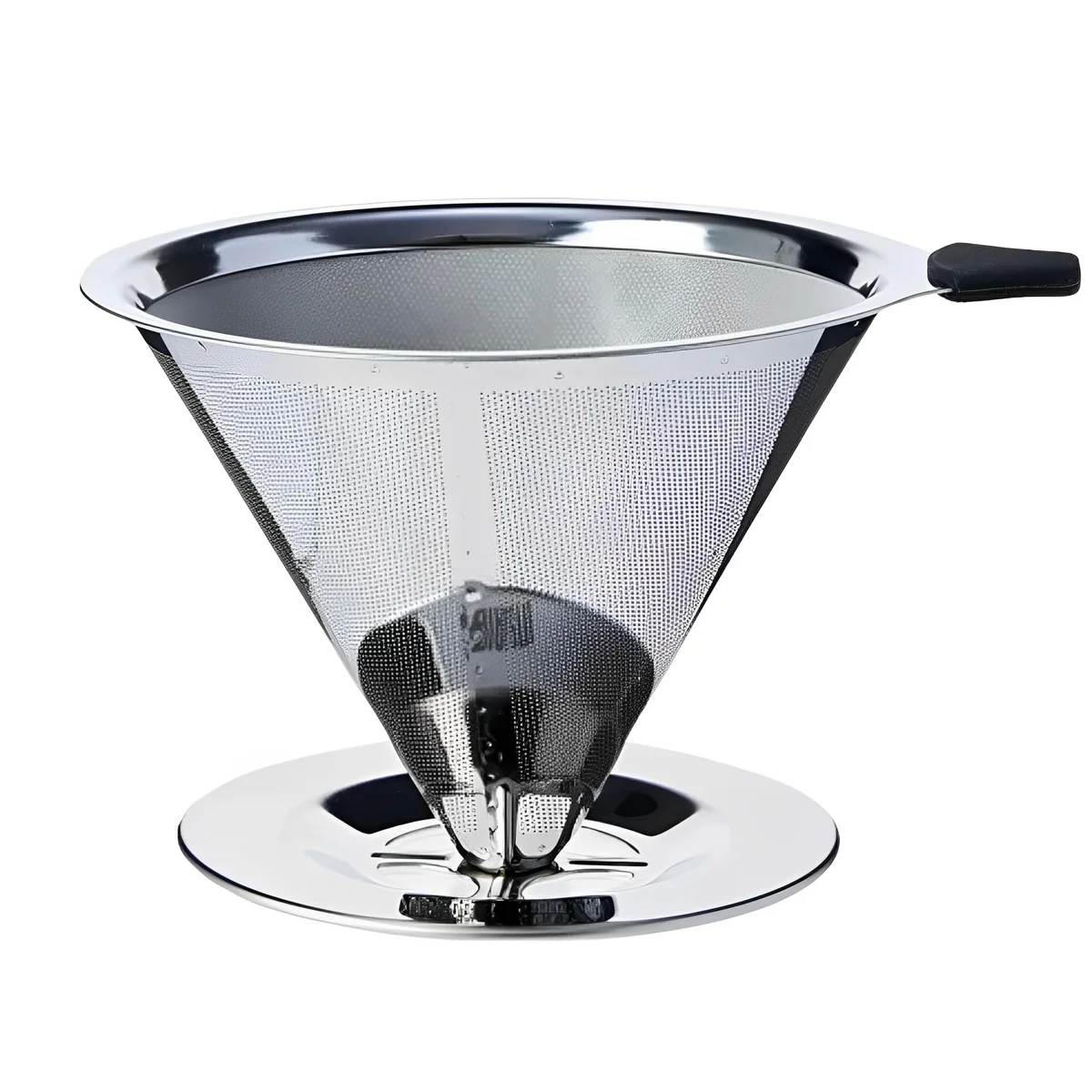Coador Filtro De Café 103 Inox Peneira Aço Reutilizável Dúravel Sem Uso De Papel Premium