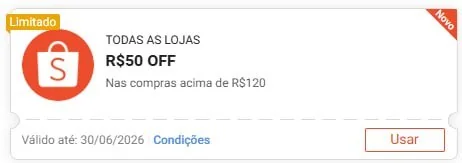 Provável CUPOM SHOPEE as 14:30