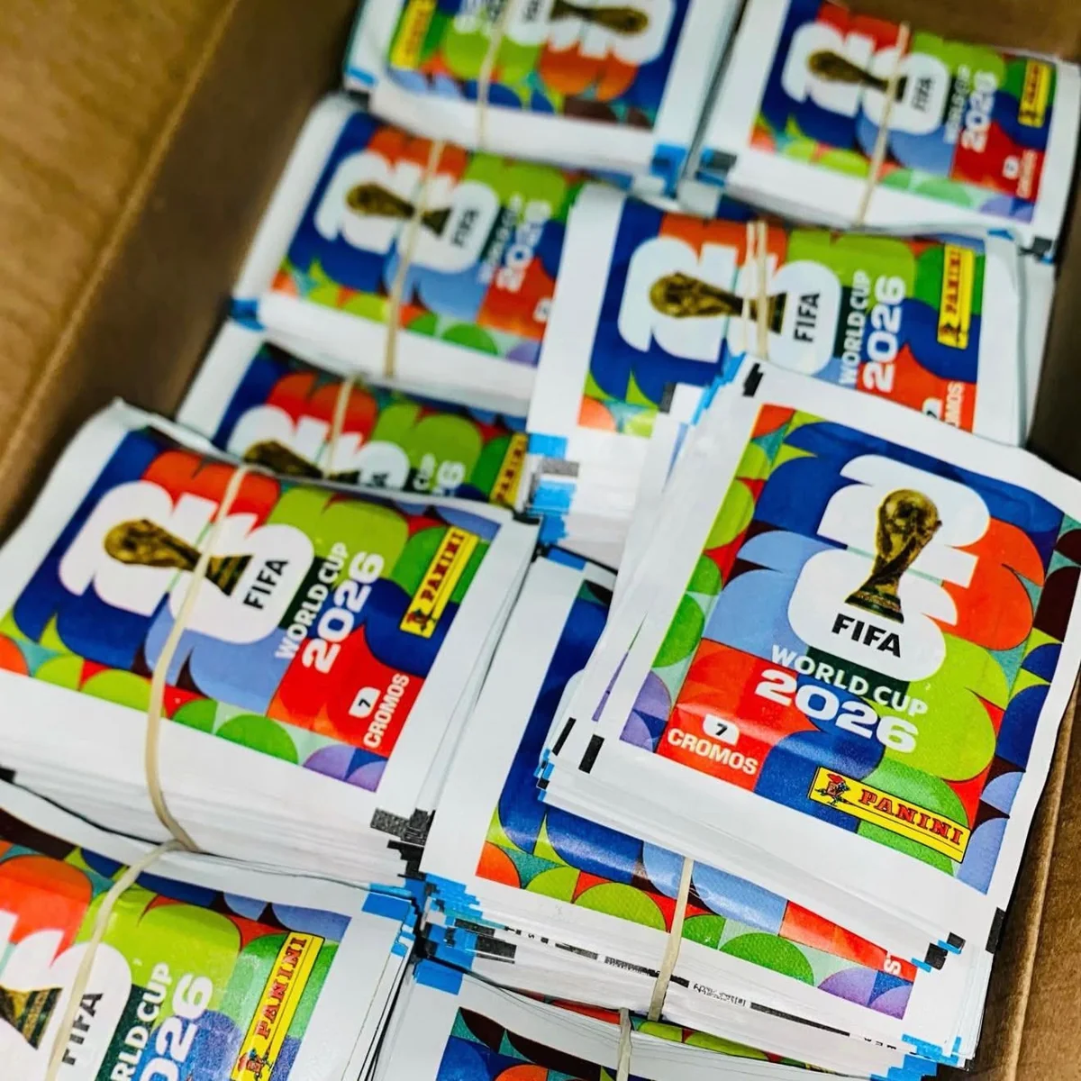 Kit 700 Figurinha Do Álbum Copa Do Mundo 2026- 100 Envelopes