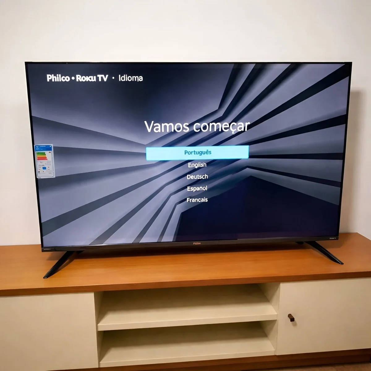 Smart TV 50" Philco QLED UHD Roku P50CRA