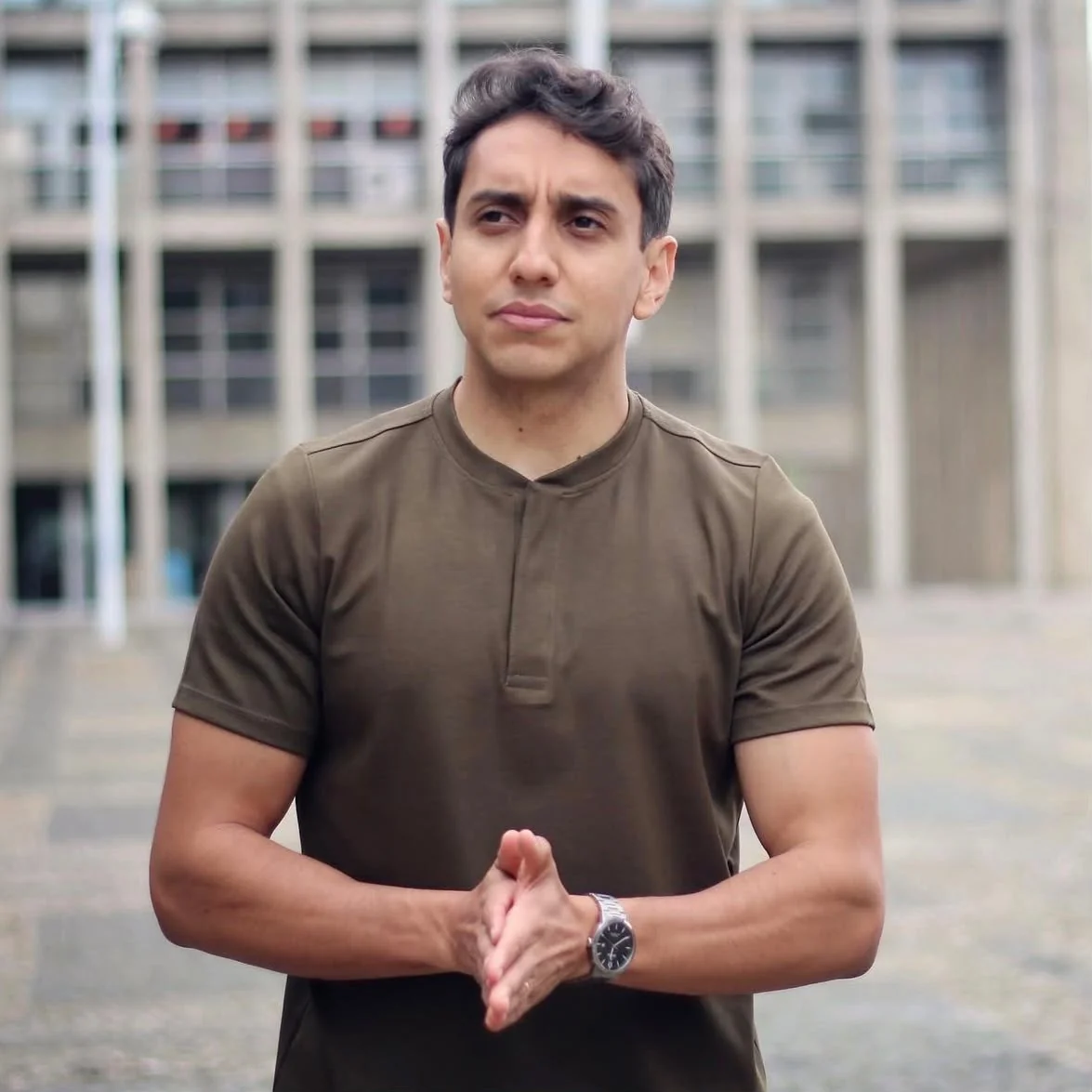 Camiseta Henley Core