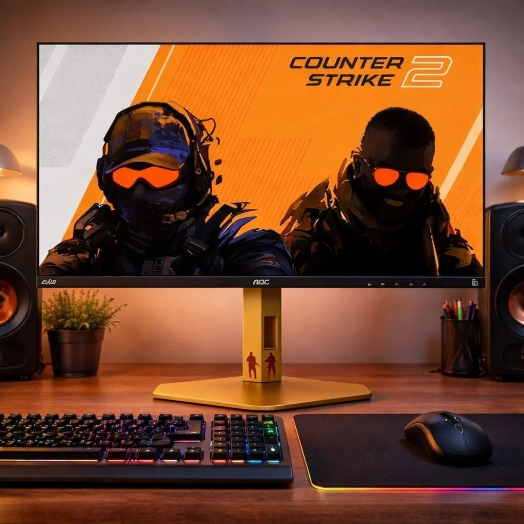 Monitor Gamer AOC AGON CS2 25" 310Hz 0.3ms HDR400 IPS Base Ajustável CS25G