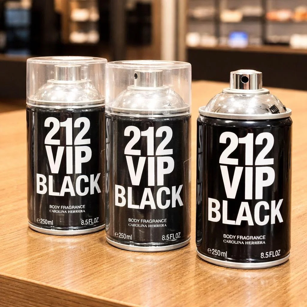 Body Spray 212 Vip Black 250Ml