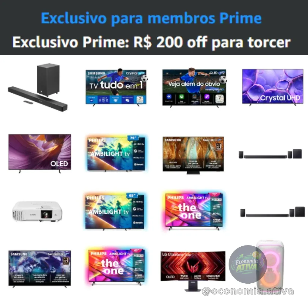 🔥R$200,00 OFF | AMAZON🔥