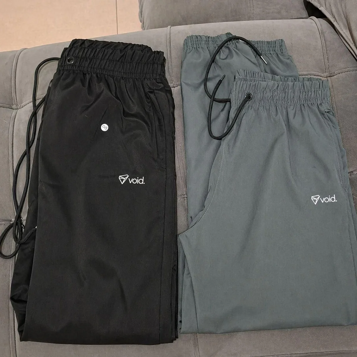 Kit 2 Calças Jogger Tactel Com Elastano Impulse